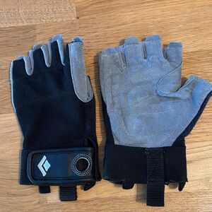 Black Diamond Crag Half-Finger Gloves Unisex Sizing
